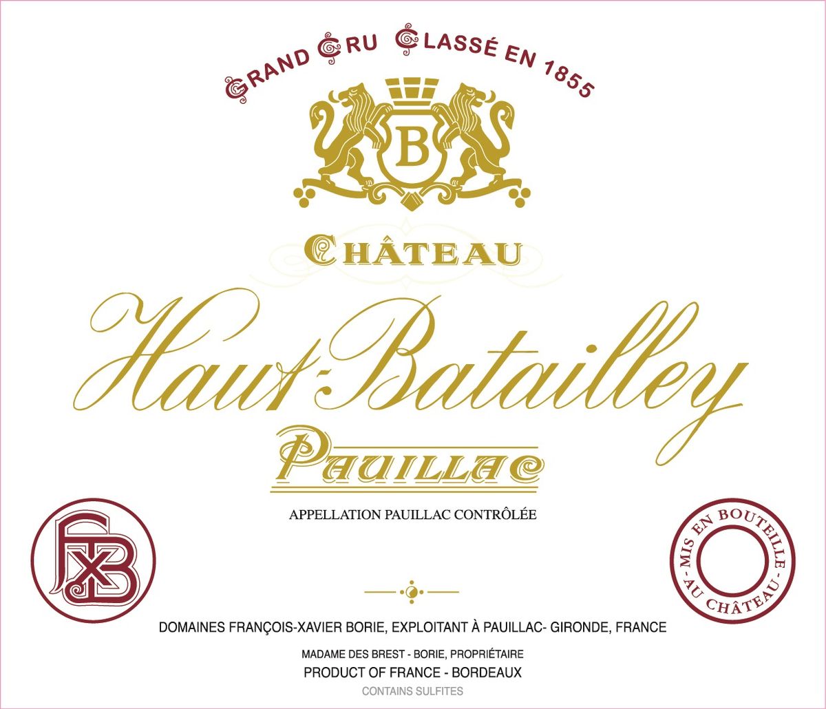 Chateau Haut Batailley 2021 0,75 L