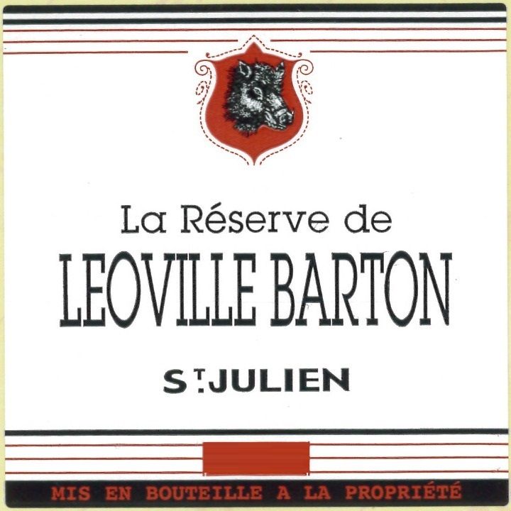 Chateau Leoville Barton - La Reserve de Leoville Barton 2015