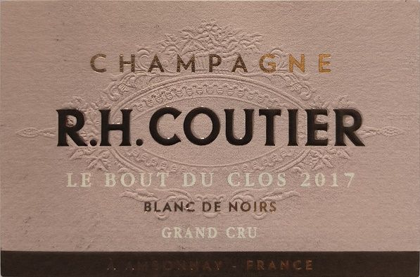 Coutier - Cuvee Le Bout Du Clos Grand Cru Extra Brut 2018 0,75 L