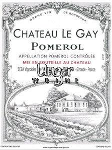 2016 Chateau Le Gay Pomerol