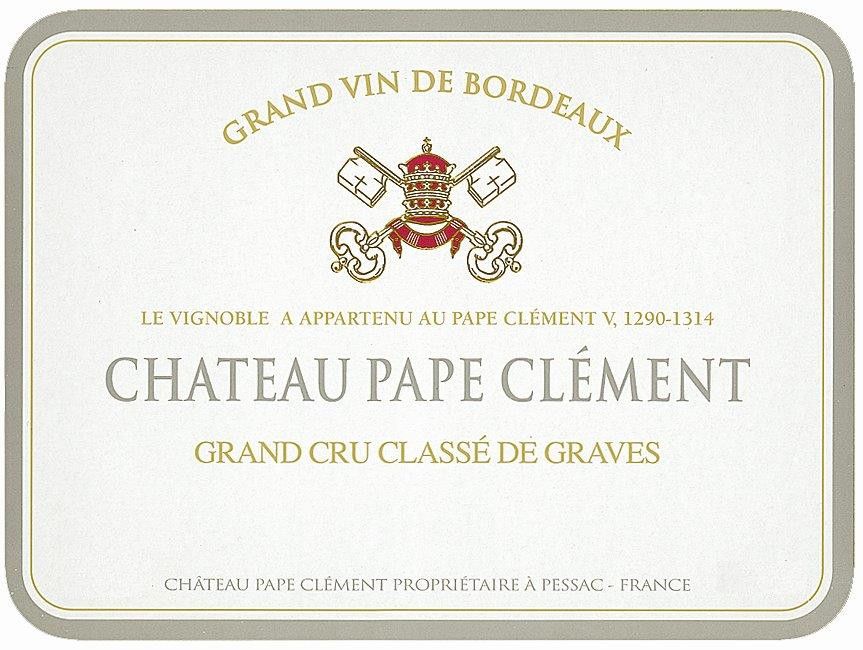 Chateau Pape Clement - Chateau Pape Clement blanc 2014 0,75 L