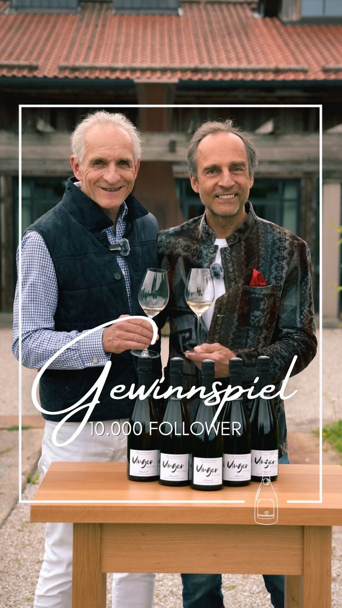 🥂 10.000 Follower, das möchten wir mit euch feiern!
Wir sind unglaublich dankbar für eure Unterstützung, eure Begeisterung für große Weine und die vielen schönen Momente, die wir hier gemeinsam teilen. Deshalb möchten wir euch etwas zurückgeben und verlosen insgesamt 5 limitierte Unger Weine Editionen von Vilmart. Jeweils inklusive passendem Champagner-Verschluss. 🍾✨
So könnt ihr teilnehmen:
1️⃣ Folgt unserem Account @ungerweine
2️⃣ Liked diesen Beitrag ❤️
3️⃣ Markiert außerdem in einem Kommentar die Person(en), mit denen ihr diese besondere Flasche genießen würdet 🥂
➡️ Unser Tipp: Das Reposten unseres Reels in eurer Story kann eure Gewinnchance erhöhen.
Wir wünschen euch viel Glück! 🍀
#ungerweine #gewinnspiel #champagner #vilmart #winecommunity
____________________________________________
Teilnahmeberechtigt sind alle Personen ab 18 Jahren mit Wohnsitz in Deutschland und Österreich.
Keine Barauszahlung, der Rechtsweg ist ausgeschlossen.
Dieses Gewinnspiel steht in keiner Verbindung zu Instagram und wird in keiner Weise von Instagram gesponsert, unterstützt oder organisiert.
Teilnahme bis Montag, den 22.06.2026, um 23:59 Uhr möglich. Die Auslosung erfolgt am Mittwoch, den 24.06.2026, in unserer Instagram-Story.
Alle Informationen zum Gewinnspiel und die Teilnahmebedingungen findet ihr unter:
www.ungerweine.de/teilnahmebedingungen-gewinnspiel