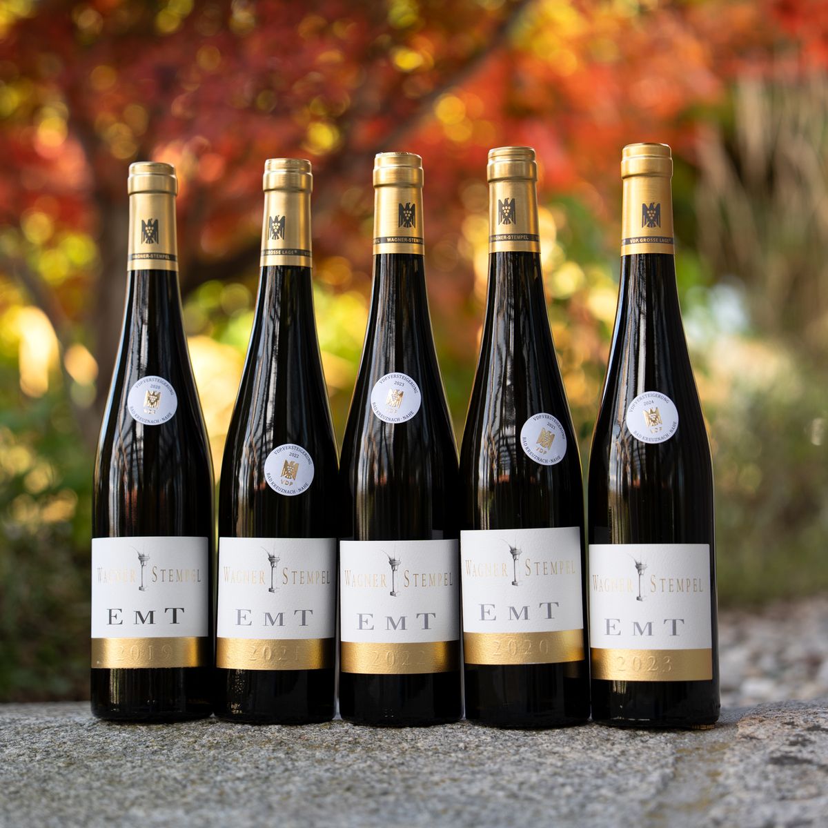 Weingut Wagner Stempel - Jahrgangsvertikale 2019-2023 EMT Riesling Versteigerungswein 3,75 L