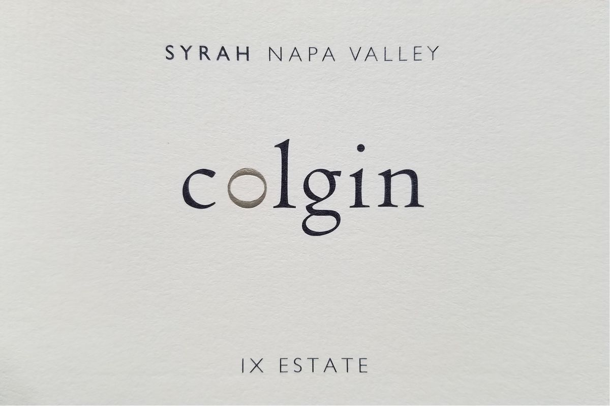 Colgin - IX Estate Syrah 2009 0,75 L
