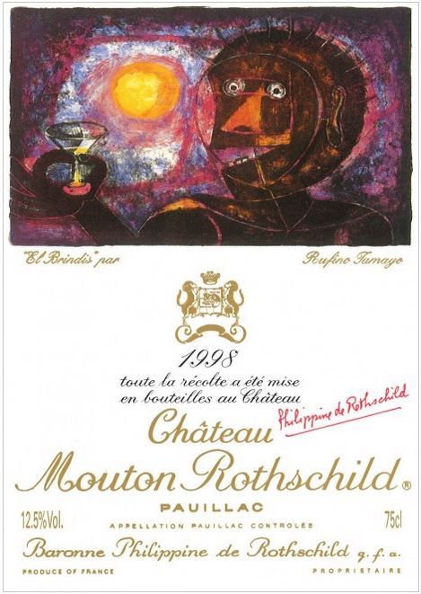 Chateau Mouton Rothschild 1998 0,75 L