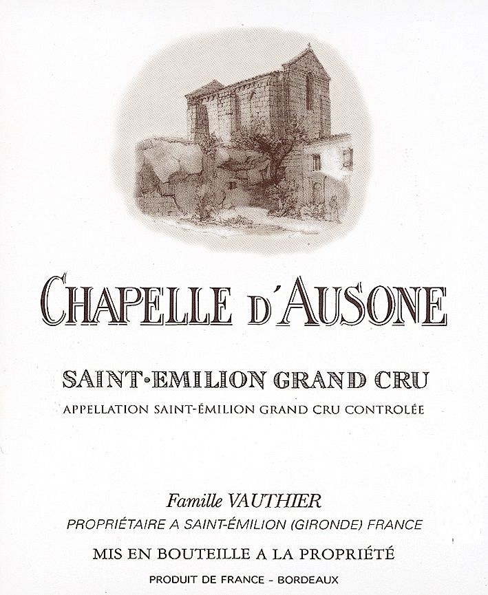 Chateau Ausone - Chapelle d´Ausone 2021
