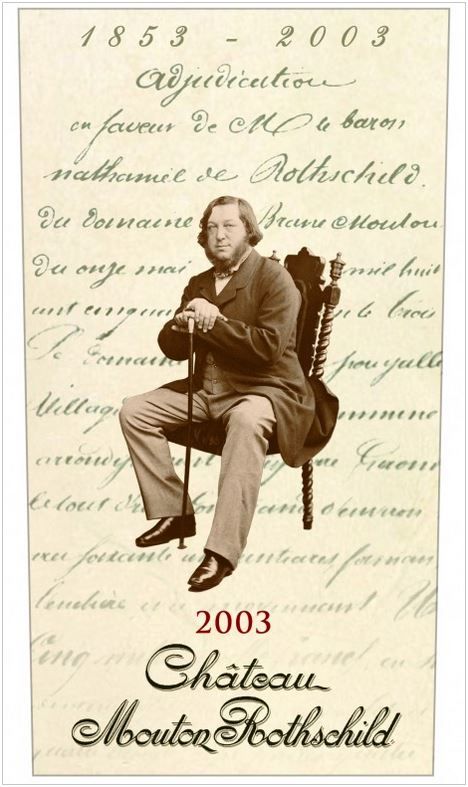 Chateau Mouton Rothschild 2003 0,75 L