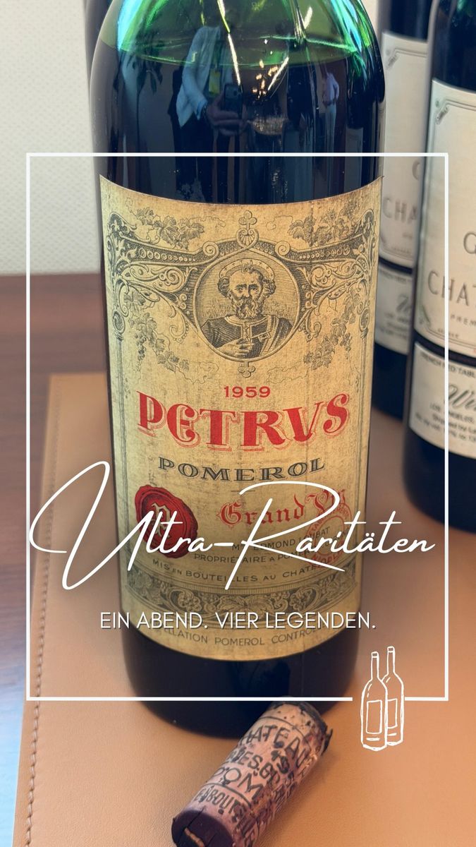 🍷Eine Once-in-a-Lifetime-Erfahrung.
1959 Petrus.
1970 Château Latour.
1982 Château Cheval Blanc.
1985 Richebourg von Domaine de la Romanée-Conti.
Vier absolute Ikonen der Weinwelt. Und von jedem Wein standen gleich drei Flaschen zur Verfügung. Getrunken von gerade einmal sechs Personen.
Neben der außergewöhnlichen Qualitat beeindruckte vor allem die perfekte Lagerung und die bemerkenswerte Konstanz über die verschiedenen Flaschen hinweg. Eine Erfahrung, von der man weiß, dass sie sich vermutlich kein zweites Mal wiederholen wird.
Welcher dieser vier Weine wäre Ihr Favorit gewesen?
@chateaulatour_officiel @chateauchevalblanc_
@_domainedelaromaneeconti
#finewine #winelover #rarewine #wine #bordeaux