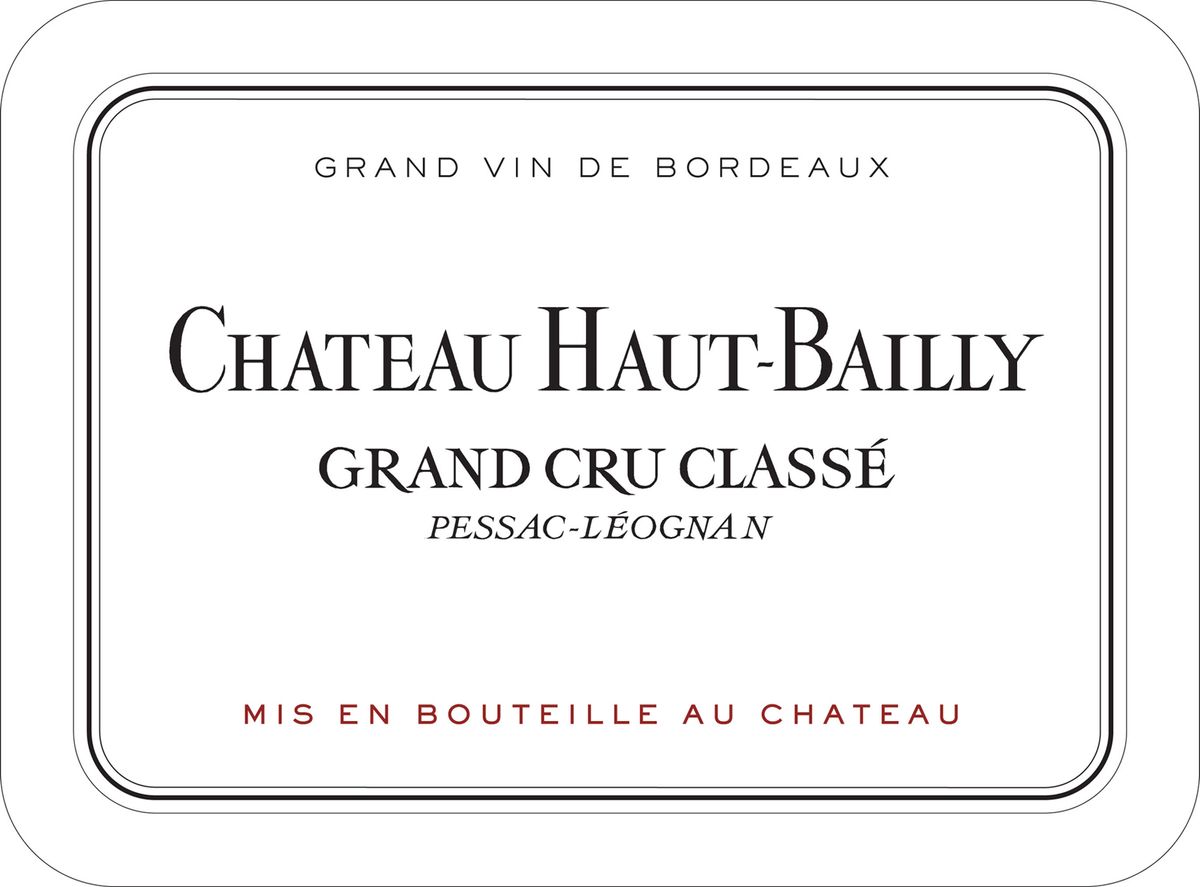 Chateau Haut Bailly 2010 1,5 L
