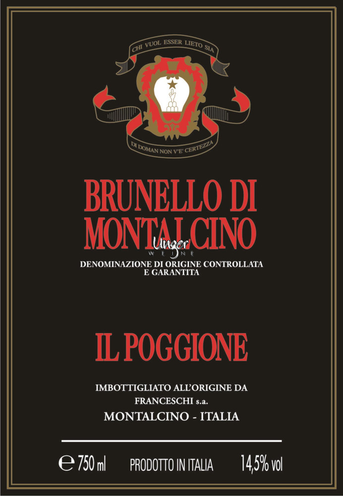 2019 Brunello Il Poggione Toskana