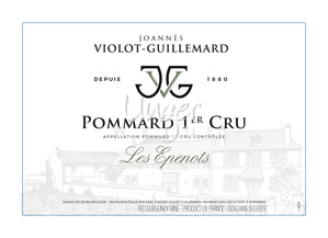 2020 Pommard les Epenots 1er Cru Joannes Violot-Guillemard Cote de Beaune