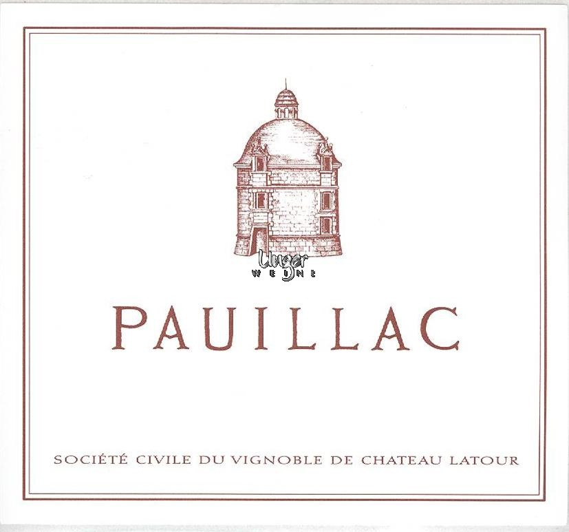 2012 Pauillac de Latour Chateau Latour Pauillac