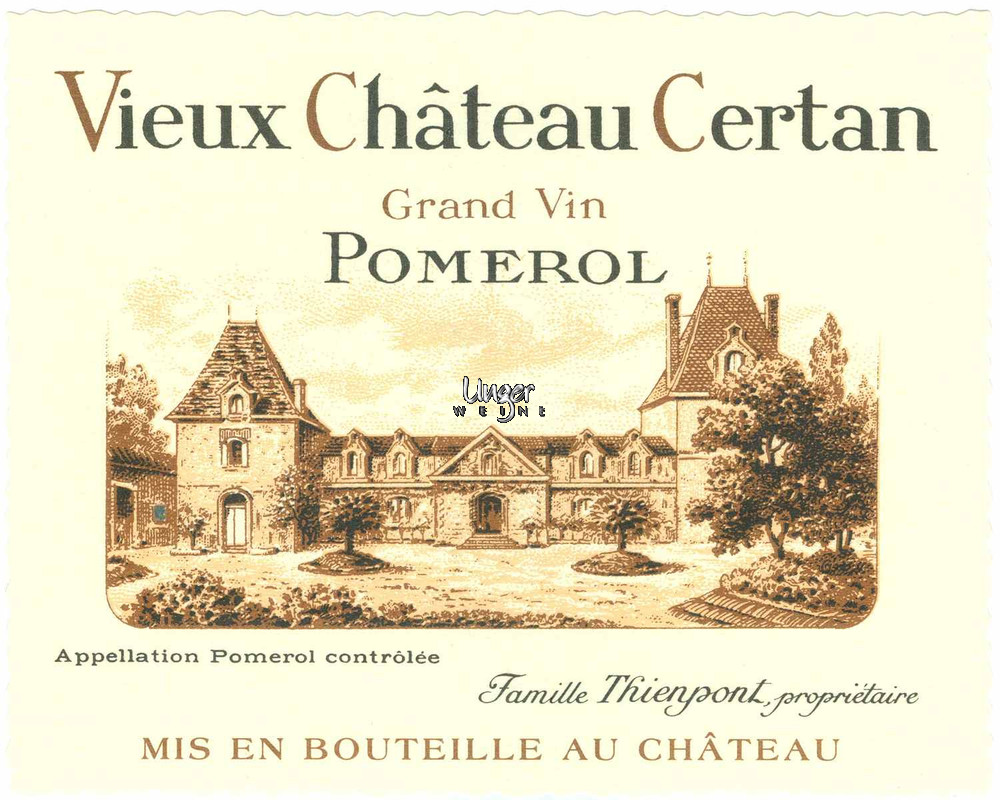 1999 Vieux Chateau Certan Pomerol