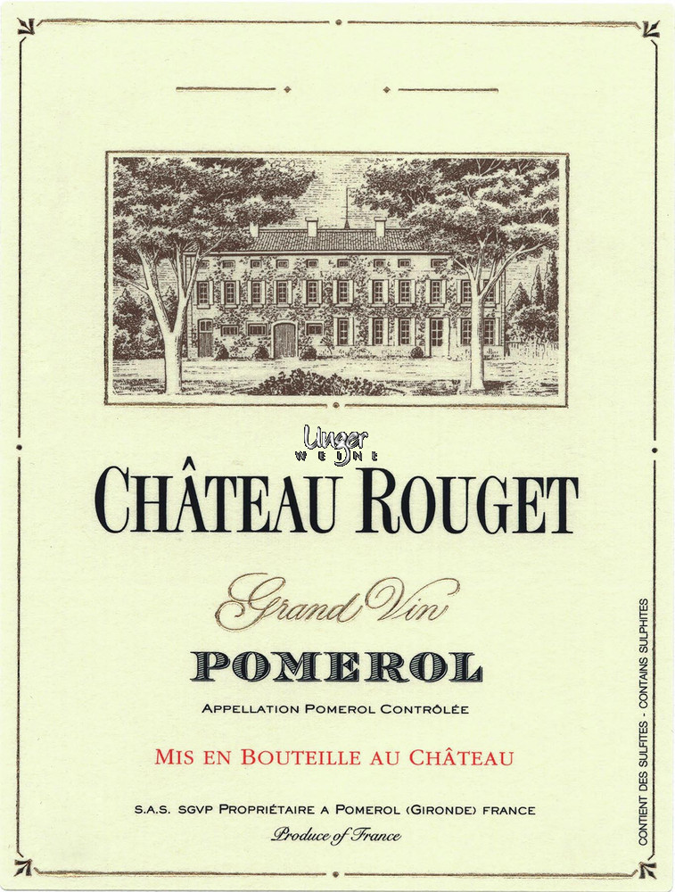 2020 Chateau Rouget Pomerol