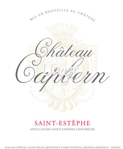 2021 Chateau Capbern Saint Estephe
