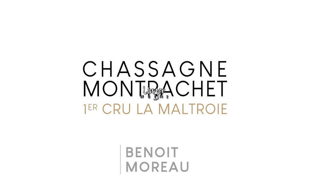 2022 Chassagne Montrachet 1er Cru La Maltroie Benoit Moreau Cote de Beaune