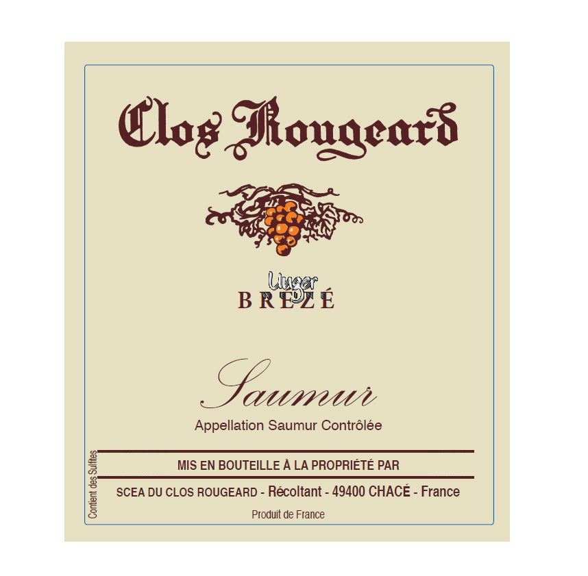 2017 Saumur Champigny Blanc Breze Clos Rougeard Loire