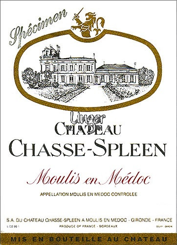 2000 Chateau Chasse Spleen Moulis