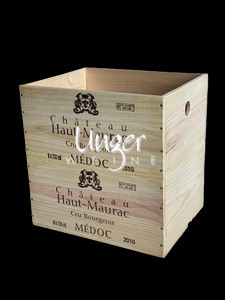 6er Holzkiste 2-fach mit Griffloch - 37,80 Euro zzgl. Versand Unger Weine