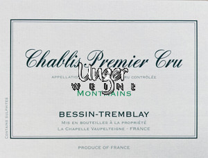 2022 Chablis Montmains 1er Cru Domaine Bessin Tremblay Chablis