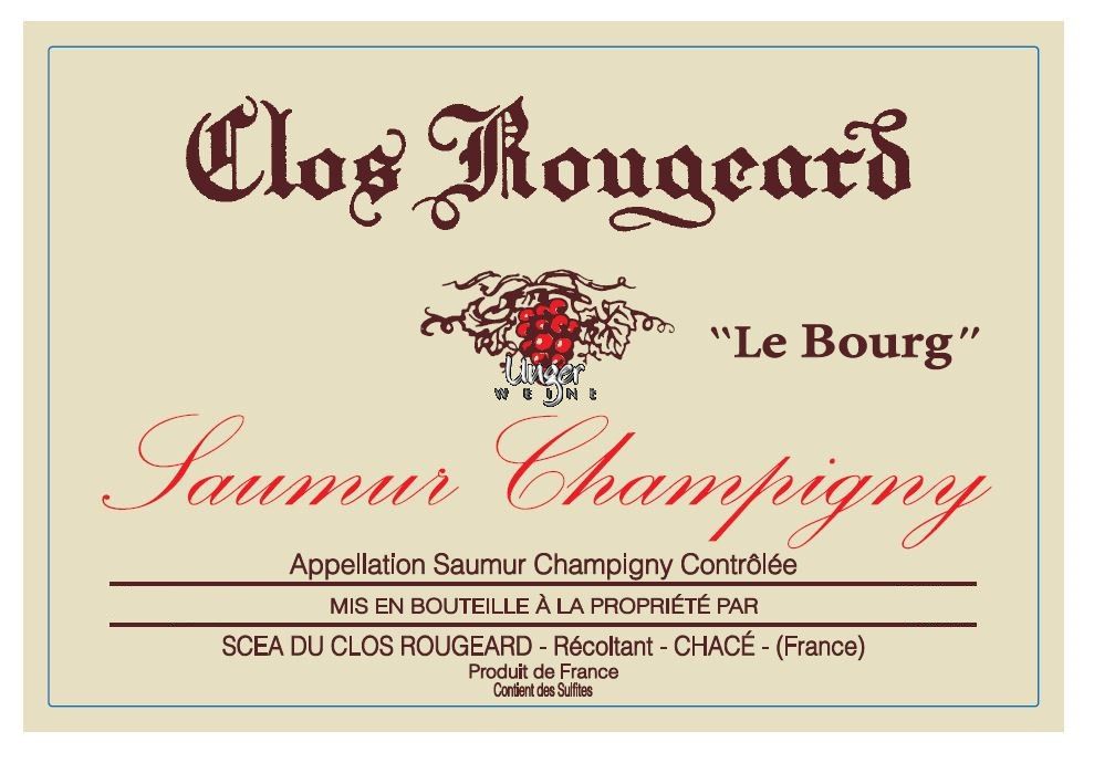 2018 Saumur Champigny Le Bourg Clos Rougeard Loire