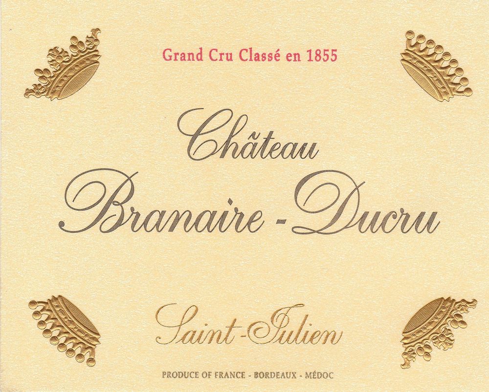 Chateau Branaire Ducru 2002