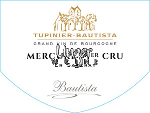 2023 Mercurey En Sazenay 1er Cru Blanc Domaine Tupinier-Bautista Cote Chalonnaise