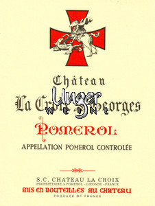 2021 Chateau La Croix Saint Georges Pomerol