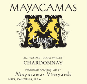 2015 Chardonnay Mount Veeder Mayacamas Napa Valley