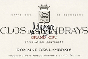 2022 Clos des Lambrays Grand Cru Domaine des Lambrays Cote de Nuits