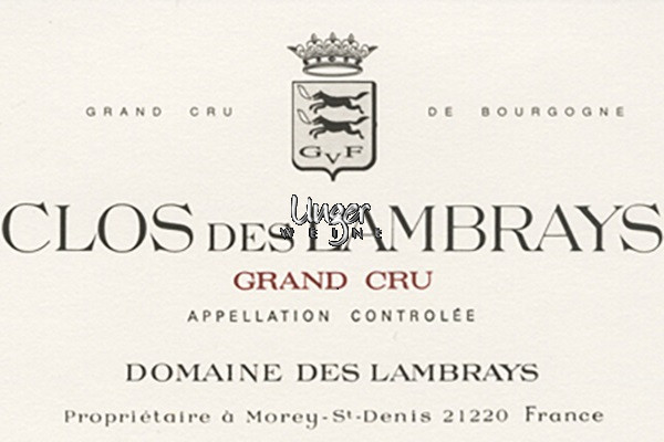 2014 Clos des Lambrays Grand Cru Domaine des Lambrays Cote de Nuits