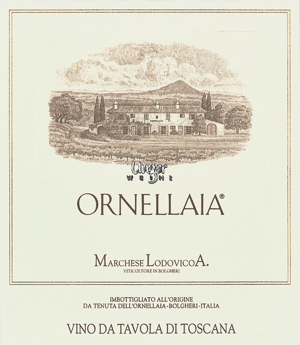 2016 Ornellaia VdT Tenuta dell´Ornellaia Toskana