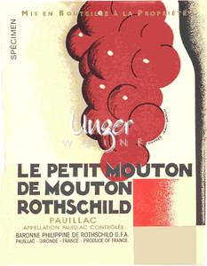 2009 Le Petit Mouton Chateau Mouton Rothschild Pauillac