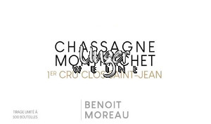 2021 Chassagne Montrachet 1er Cru Cardeuse Benoit Moreau Cote d´Or
