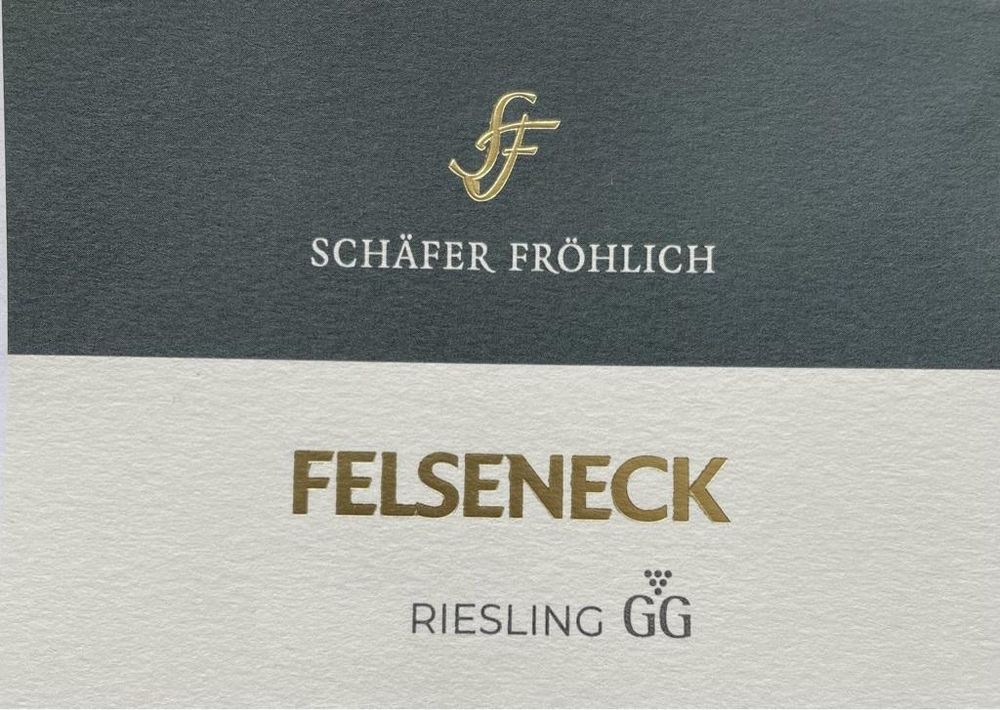 2023 Felseneck Riesling Grosses Gewächs Trocken Schäfer-Fröhlich Nahe