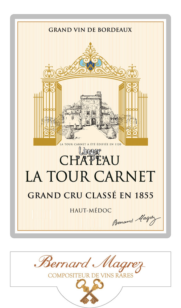2012 Chateau La Tour Carnet Haut Medoc