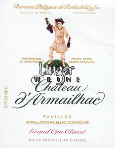 2001 Chateau D`Armailhac Pauillac