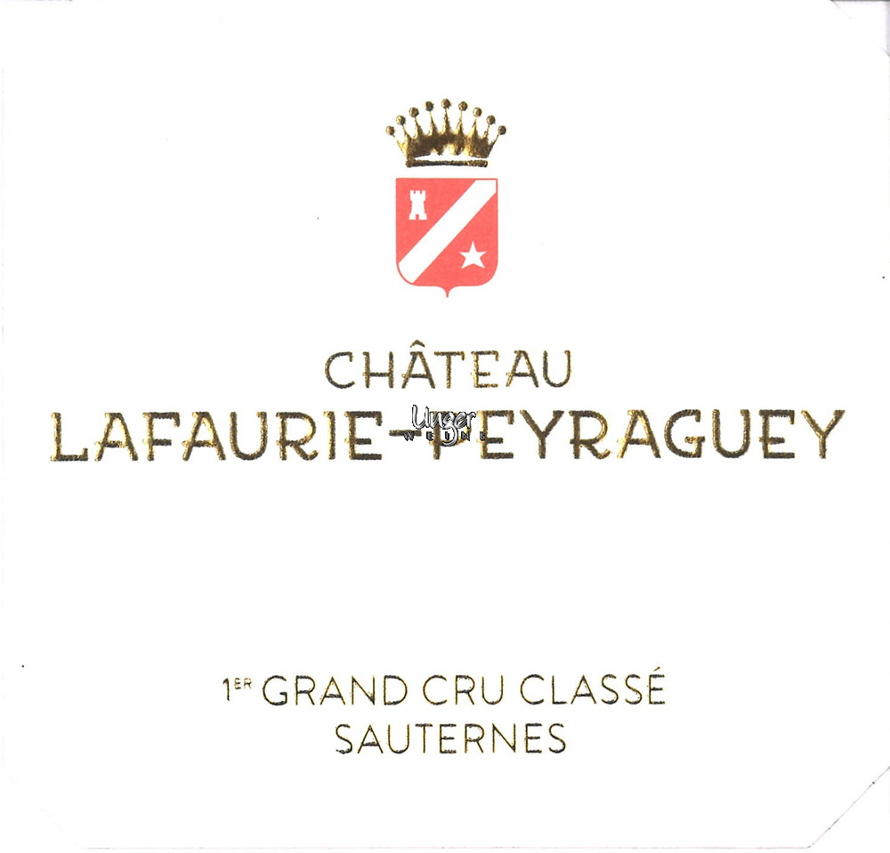2001 Chateau Lafaurie Peyraguey Sauternes