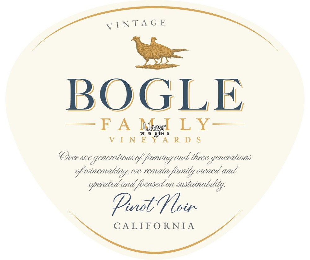 2021 Pinot Noir Bogle Kalifornien