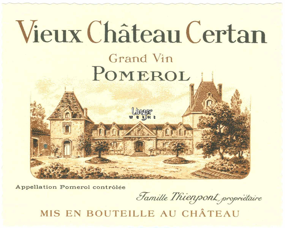 2008 Vieux Chateau Certan Pomerol