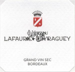 2020 Chateau Lafaurie Peyraguey blanc sec Chateau Lafaurie Peyraguey Bordeaux AC