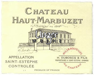 2020 Chateau Haut Marbuzet Saint Estephe