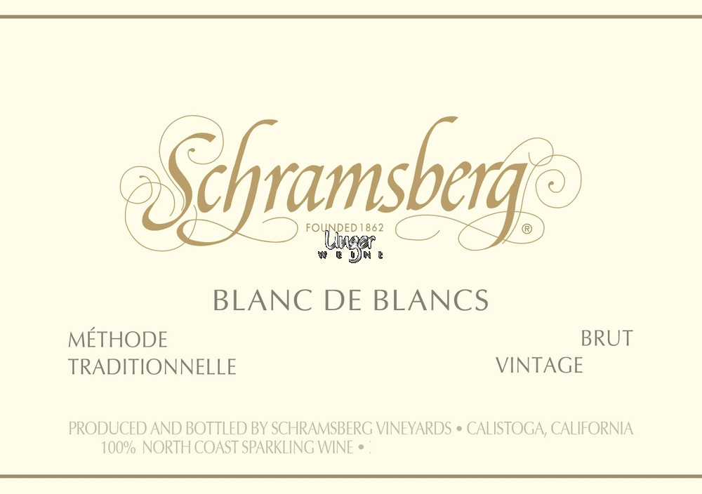 2021 Blanc de Blancs Brut Schramsberg Kalifornien