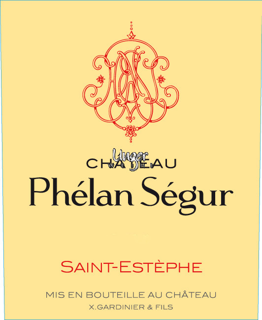 1996 Chateau Phelan Segur Saint Estephe