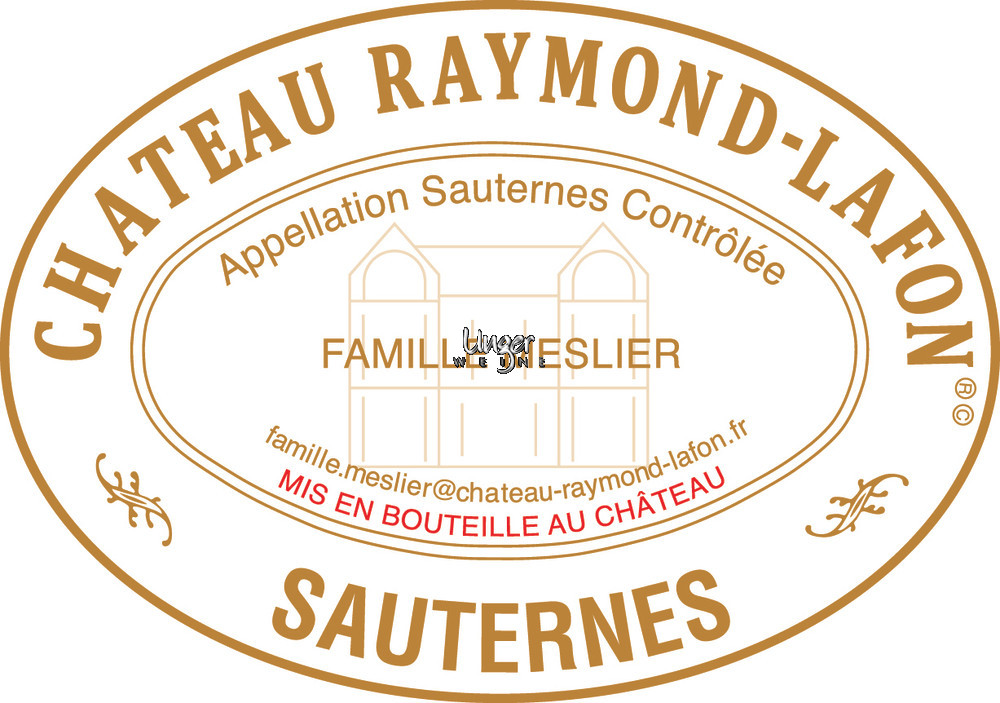 2009 Chateau Raymond Lafon Sauternes