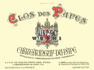 2011 Chateauneuf du Pape Clos des Papes Chateauneuf du Pape