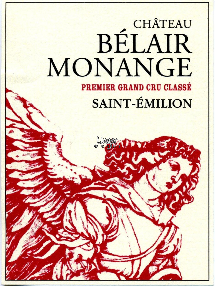 2018 Chateau Belair-Monange Saint Emilion