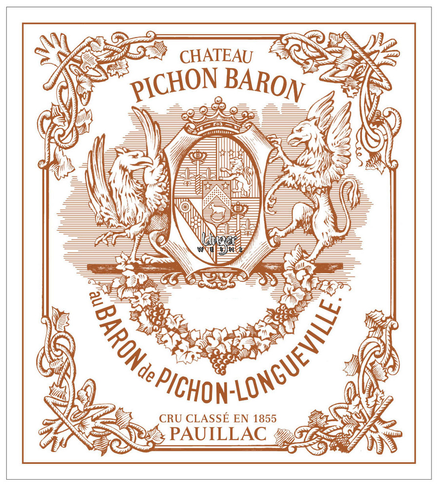 2015 Chateau Pichon Longueville Baron Pauillac