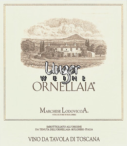 2001 Ornellaia VdT Tenuta dell´Ornellaia Toskana