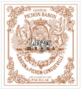 2000 Chateau Pichon Longueville Baron Pauillac
